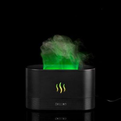 Увлажнитель-ароматизатор с имитацией пламени Fuego ver.2, черный-8