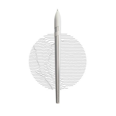 Шариковая ручка Sostanza, серебристая-2