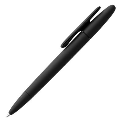 Ручка шариковая Prodir DS5 TRR-P Soft Touch, черная-1