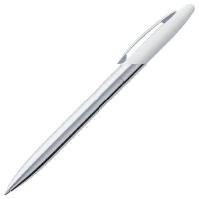Ручка шариковая Dagger Soft Touch, белая-1
