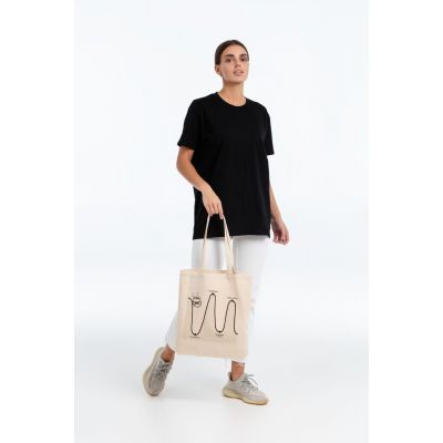 Холщовая сумка «Все плохо», неокрашенная-6