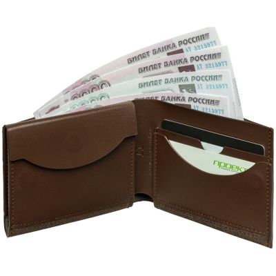 Портмоне neatCase, коричневое-3