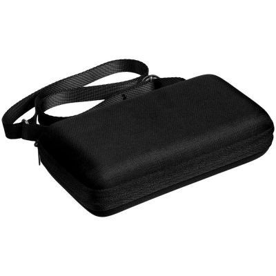 Зонт складной Color Action, в кейсе, черный-5