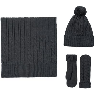 Набор Heat Trick, черный меланж-4