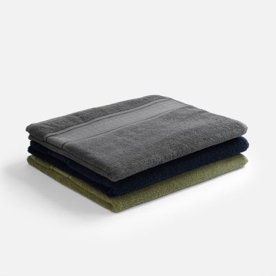 Полотенце махровое Terrychic XL, темно-серое-3