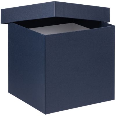 Коробка Cube, L, синяя-1