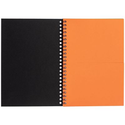 Блокнот Sideways Notes, черный-3