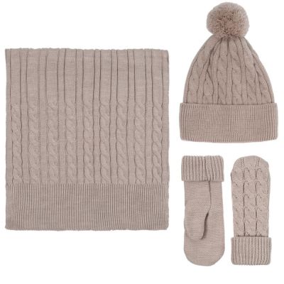 Набор Heat Trick, бежевый меланж-4