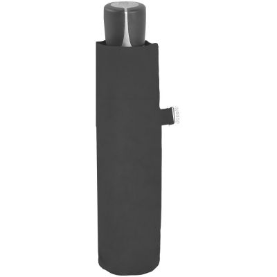 Зонт складной Fiber Alu Light, черный-2