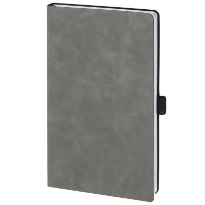 Ежедневник Nubuck Touch, недатированный, серый-0