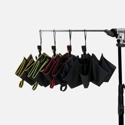 Зонт складной Edgeline, красный-7