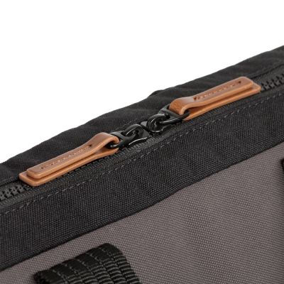 Сумка для ноутбука Sideways Laptop Bag, черная с серым-10