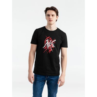 Футболка «Ярость», черная-0