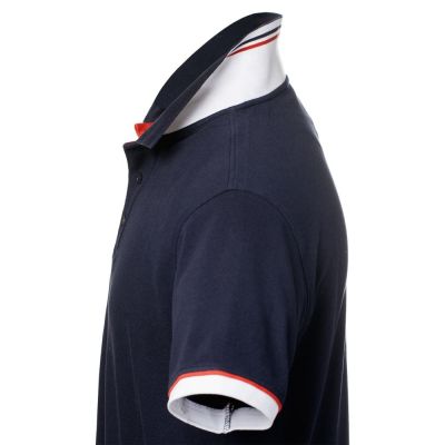 Рубашка поло мужская ANDERSON, темно-синяя-2