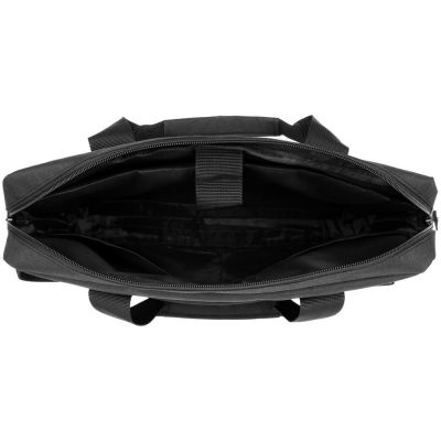Сумка для ноутбука Delegate, черная-4