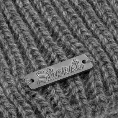 Перчатки Bernard, серый меланж-3