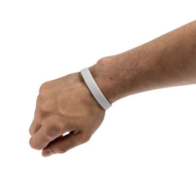 Силиконовый браслет Valley, белый-1