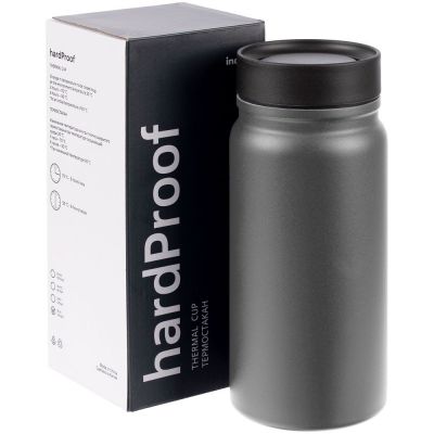 Термостакан Hardproof, серый-9
