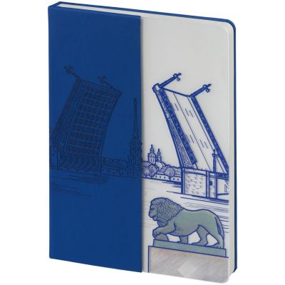 Блокнот «Города. Санкт-Петербург», синий-1
