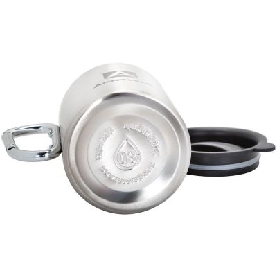 Термокружка с карабином «Арктика 200», стальная-2