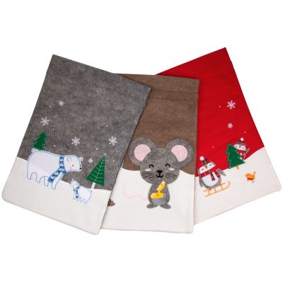 Мешок для подарков Noel, с медведями-4