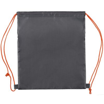 Детский рюкзак Novice, серый с оранжевым-3