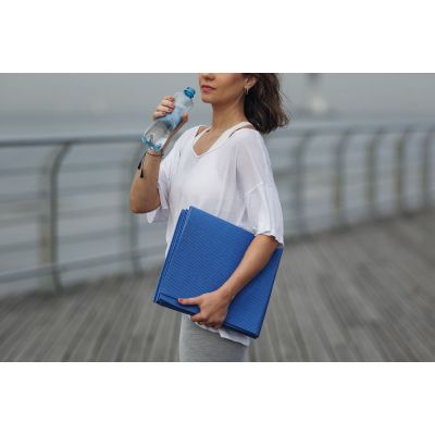 Складной коврик для занятий спортом Flatters, синий-3