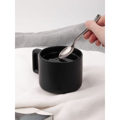 Чашка Jumbo в коробке матовая, черная-6