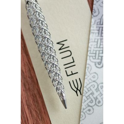Вечная ручка Filum Titanium с двумя наконечниками-2