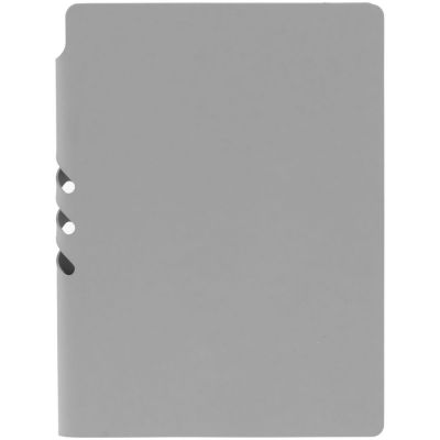 Ежедневник Flexpen Shall, недатированный, серый-2