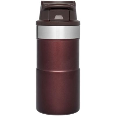 Термокружка Stanley Classic Trigger Action 250 One hand 2.0, бордовая-4