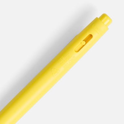 Ручка шариковая Prodir DS11 PMP, желтая-4