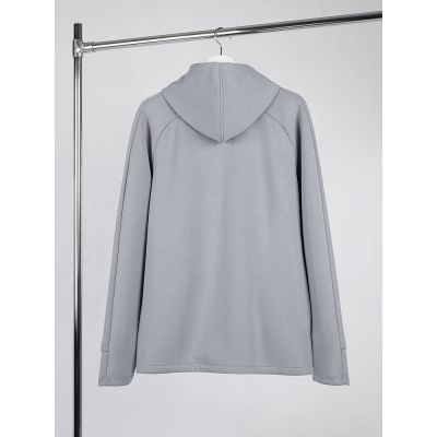 Куртка с капюшоном унисекс Begi, серая-1