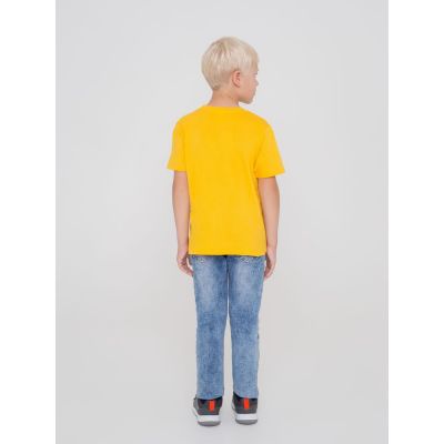 Футболка детская «Гидонисты», желтая-5
