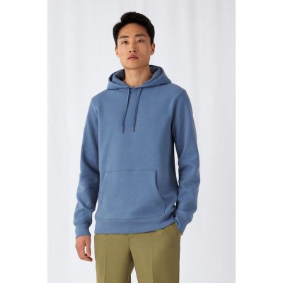 Толстовка с капюшоном унисекс King, черная-2