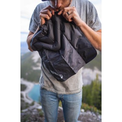 Надувная подушка-сиденье V Seat, серая-2