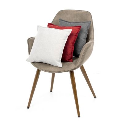 Наволочка Settle In, серая-3