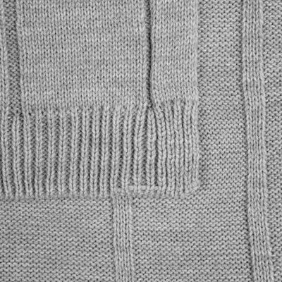 Плед Bambolay, светло-серый-2