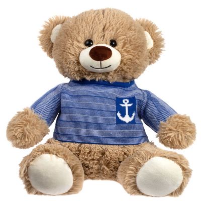 Плюшевый мишка Teddy в вязаном свитере на заказ, большой-1