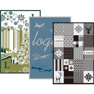 Плед на заказ Tricksy Net, 3 цвета, М, полушерсть-0