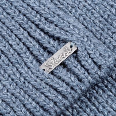 Шарф Tommi, голубой меланж-4