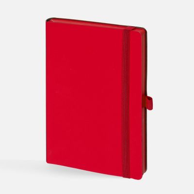 Ежедневник Peel Flex, недатированный, красный-1
