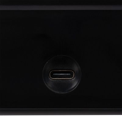 Увлажнитель-ароматизатор с имитацией пламени Fuego, черный-7