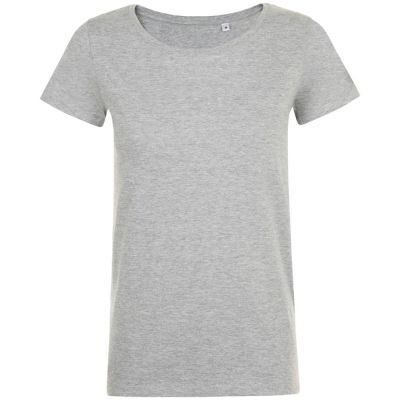 Футболка женская Mia, серый меланж-0