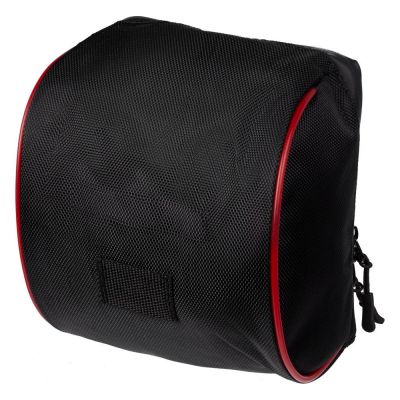 Велосумка BikeLine на руль, черная с красным-1