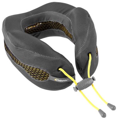 Подушка под шею для путешествий Evolution Cool, серая-0