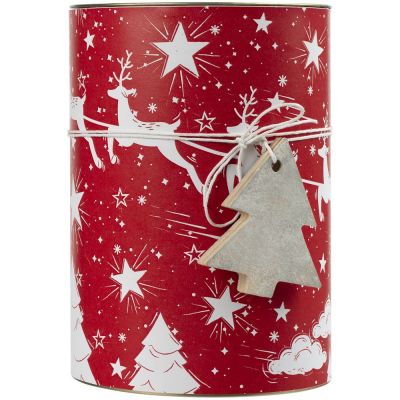 Тубус Holly Jolly, красный-0