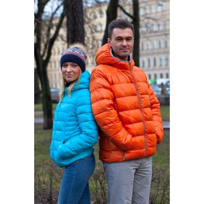 Куртка пуховая мужская Tarner, бирюзовая-9