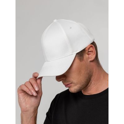 Бейсболка Harris, белая-8