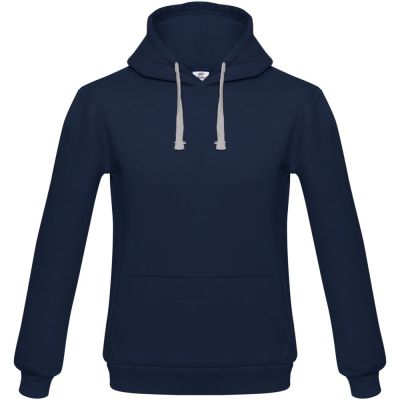 Толстовка с капюшоном Unit Kirenga, темно-синяя-0